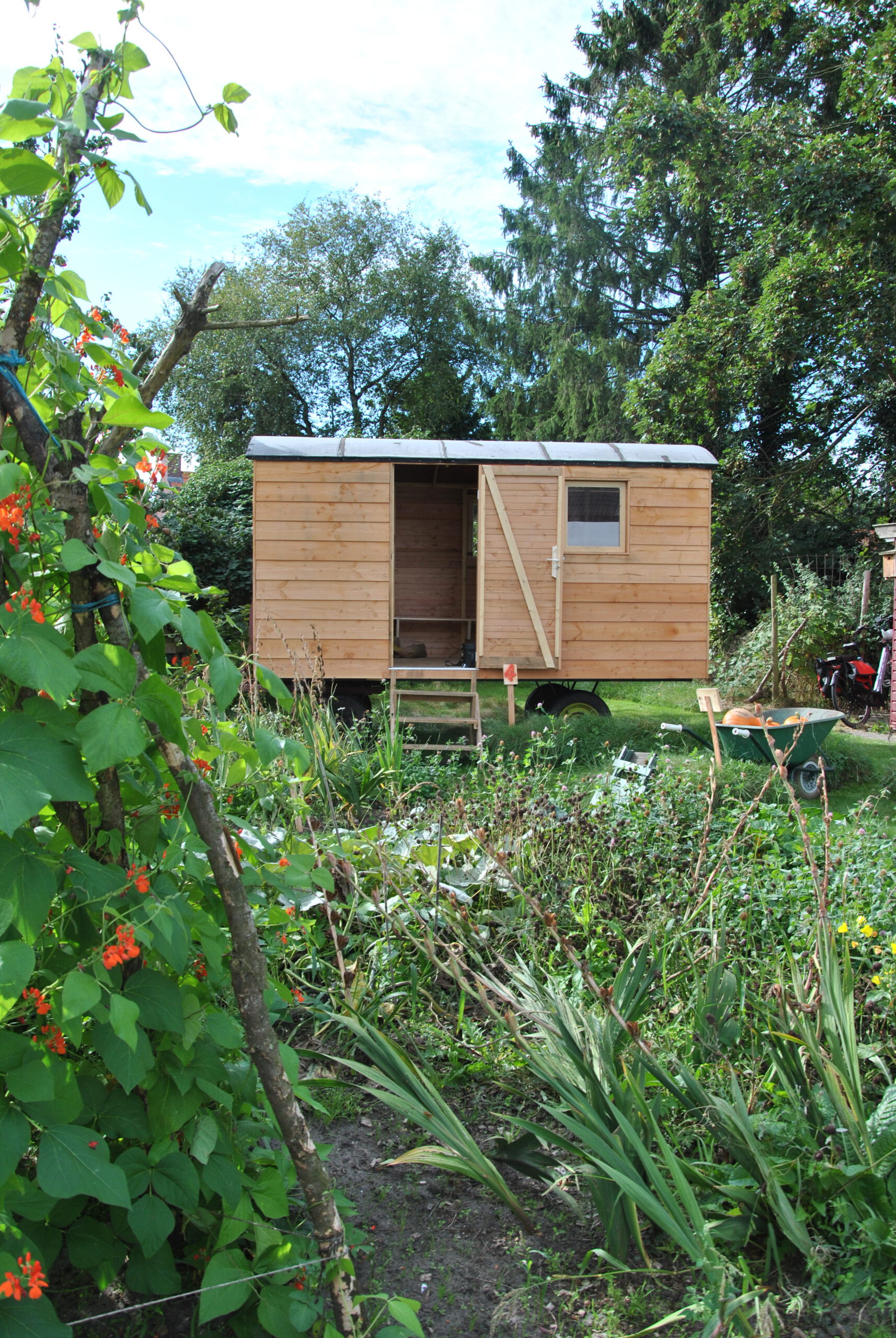 De pipowagen is klaar!