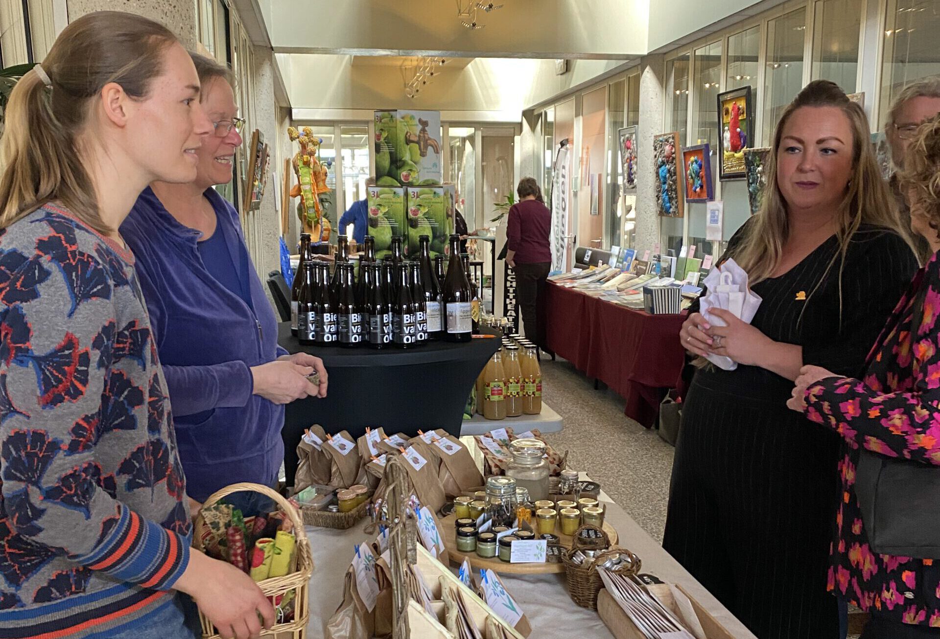 Geslaagde Cittaslow voedselmarkt bij start Westerwolder weke